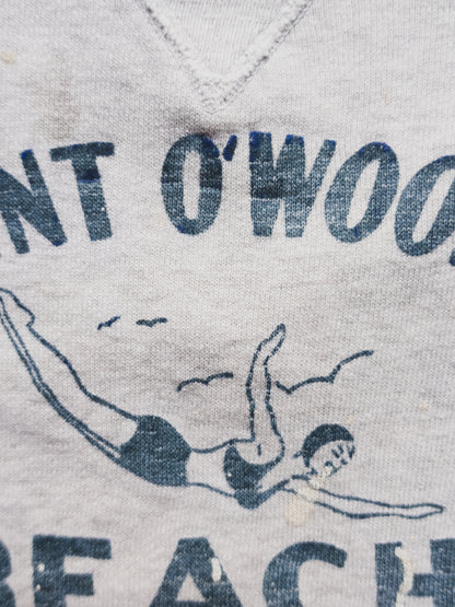 1940's " Point O'Woods Beach " Sweat - M