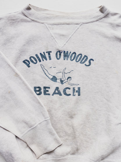 1940's " Point O'Woods Beach " Sweat - M