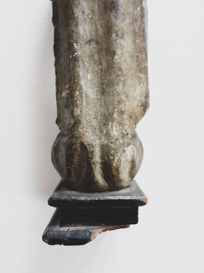 19th c. Hand Carved Madonna and Child