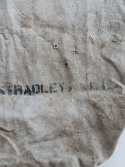 1940's Hand Painted USMC Duffle Bag