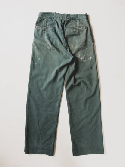 1940's Patched Work Pants - 29x32