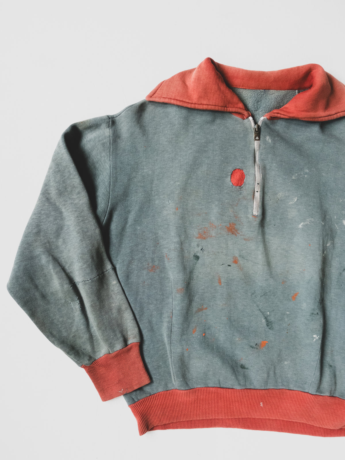 1940s Two Tone French Sweat - M