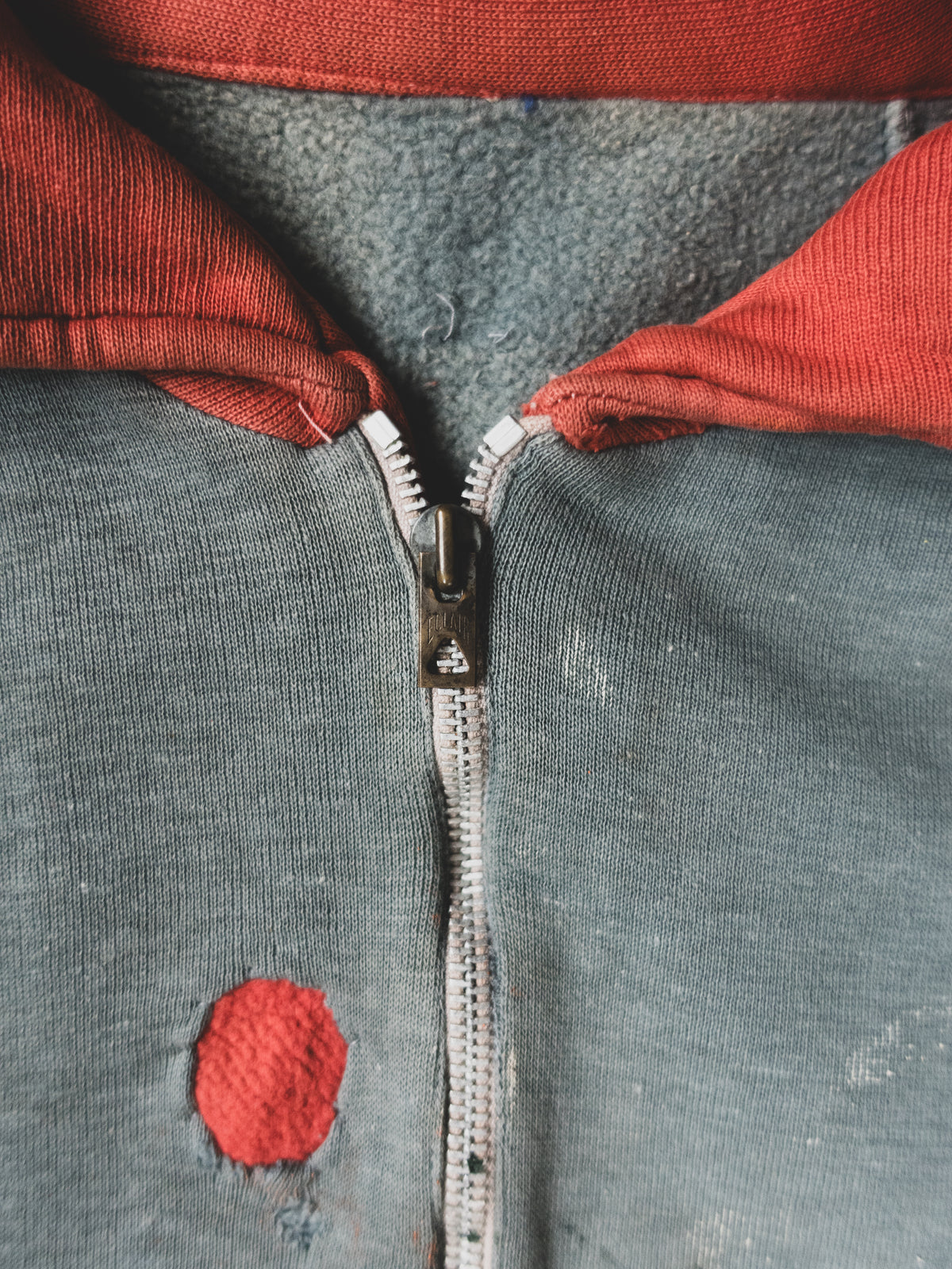 1940s Two Tone French Sweat - M