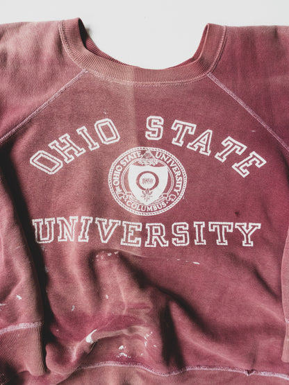1950's Faded  " Ohio University " Sweat - M