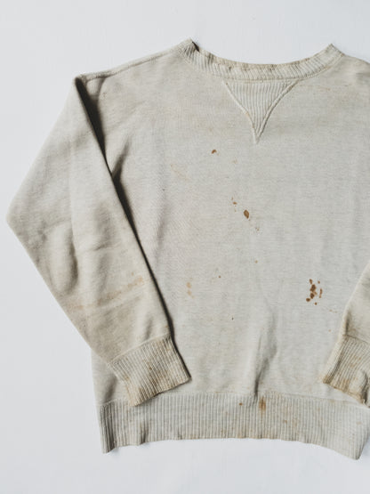 1940's Ribbed Sweat - M