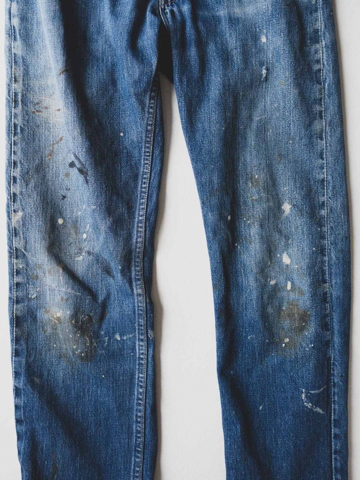 1950s Paint Splattered Cowboy Jeans - 29x33