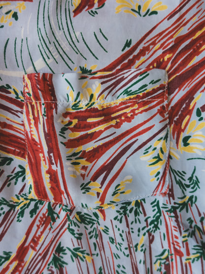 1940's Women's Hawaiian Shirt - XS/S
