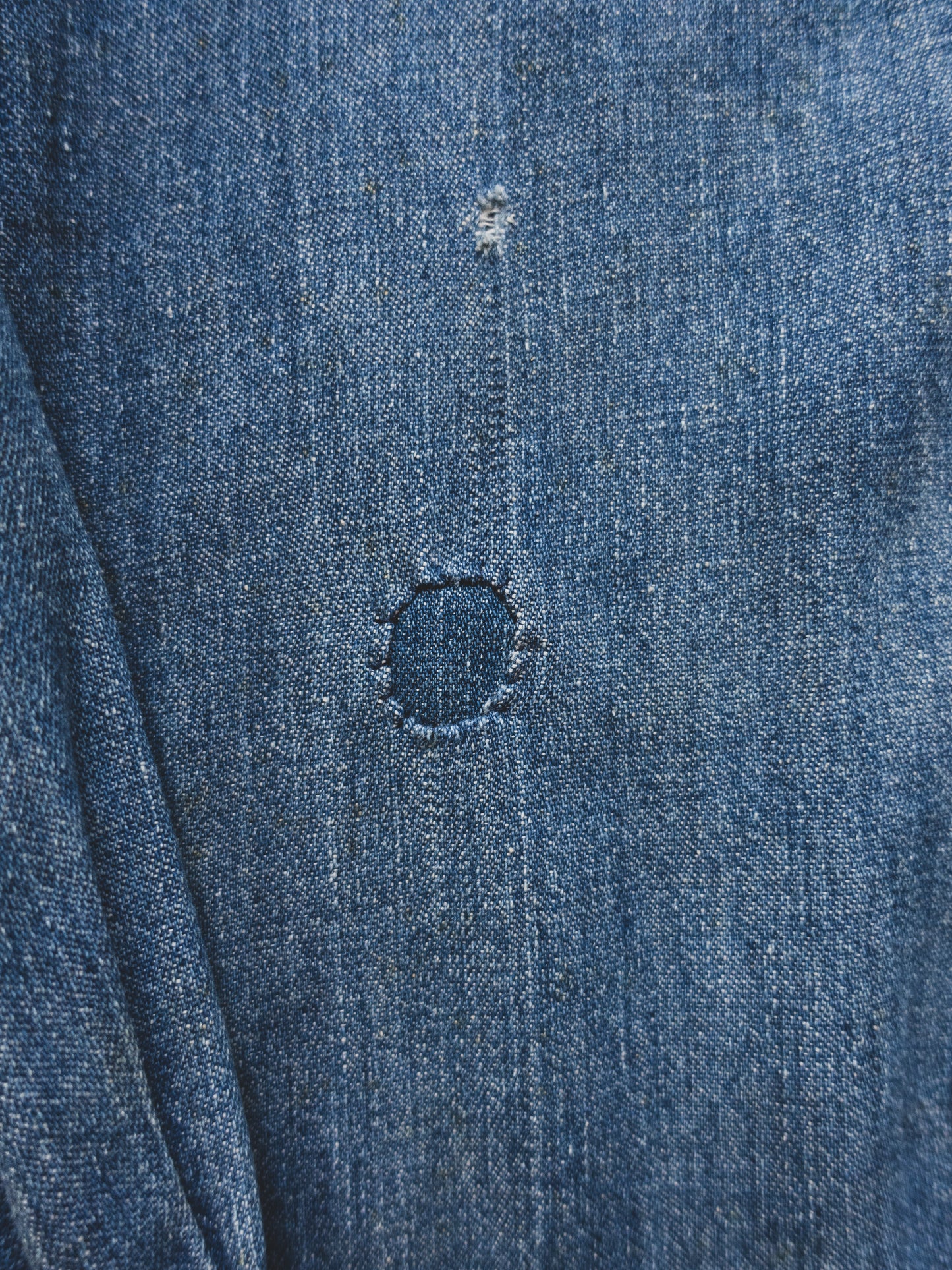 1950's Denim Western Shirt - S