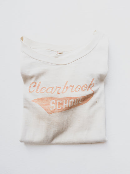 1950's Womens " Clearbrook " Baby Tee - XS/S