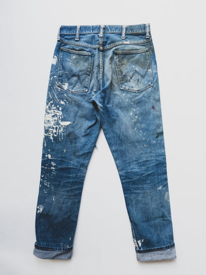 1950's Paint Splattered Cowboy Jeans - 29x31