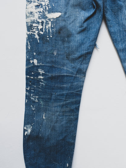 1950's Paint Splattered Cowboy Jeans - 29x31