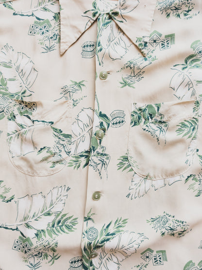 1940's Hawaiian Shirt - M