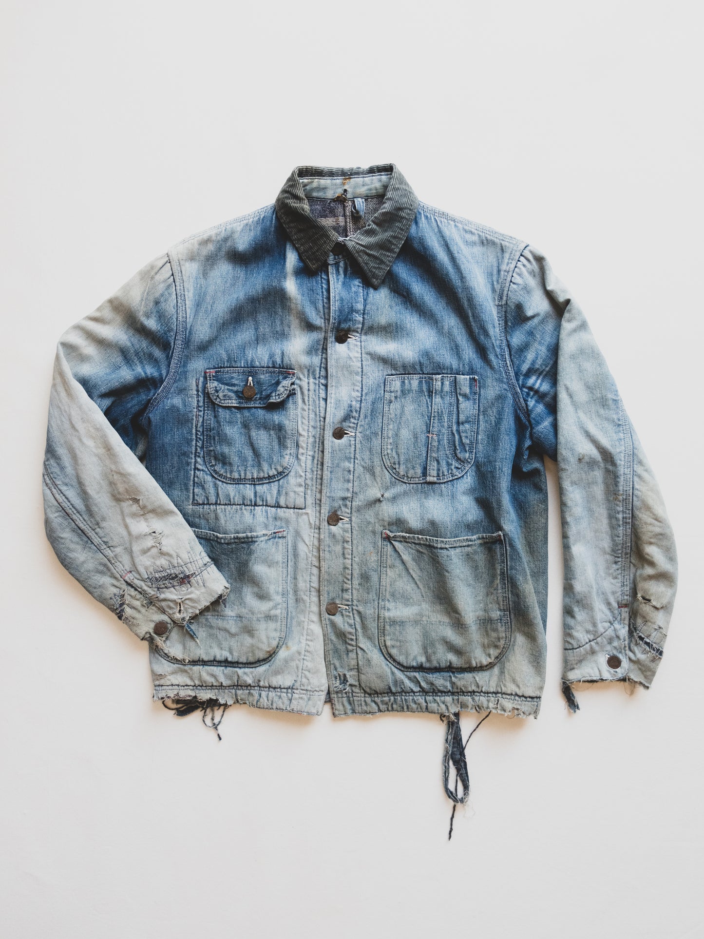 1950's Sun Faded Chore Coat - M