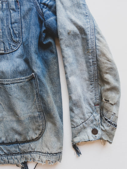 1950's Sun Faded Chore Coat - M