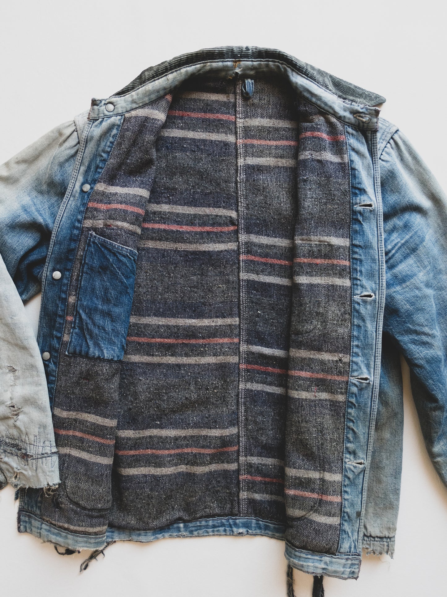 1950's Sun Faded Chore Coat - M