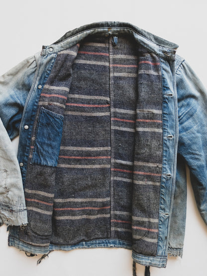 1950's Sun Faded Chore Coat - M