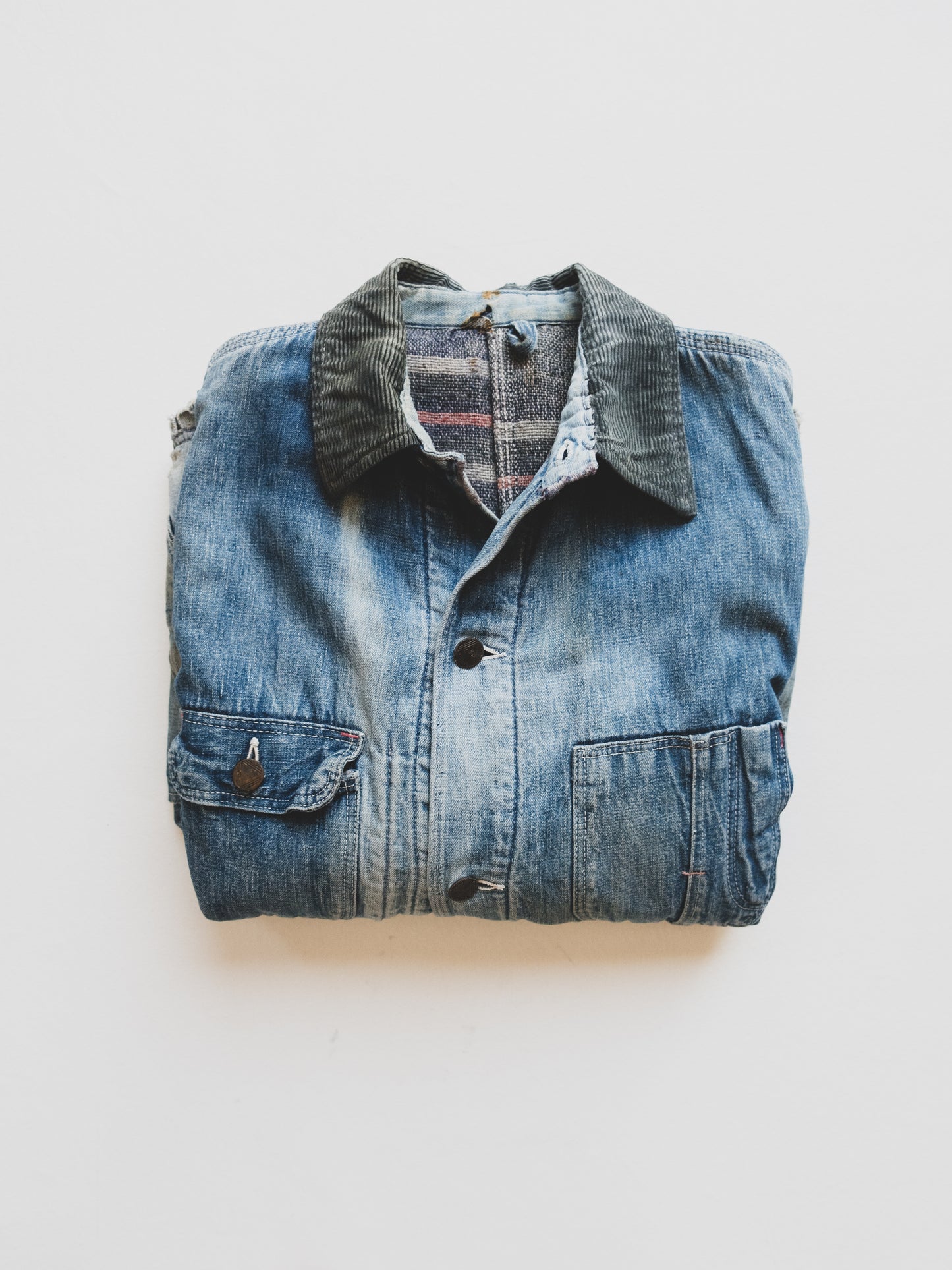 1950's Sun Faded Chore Coat - M