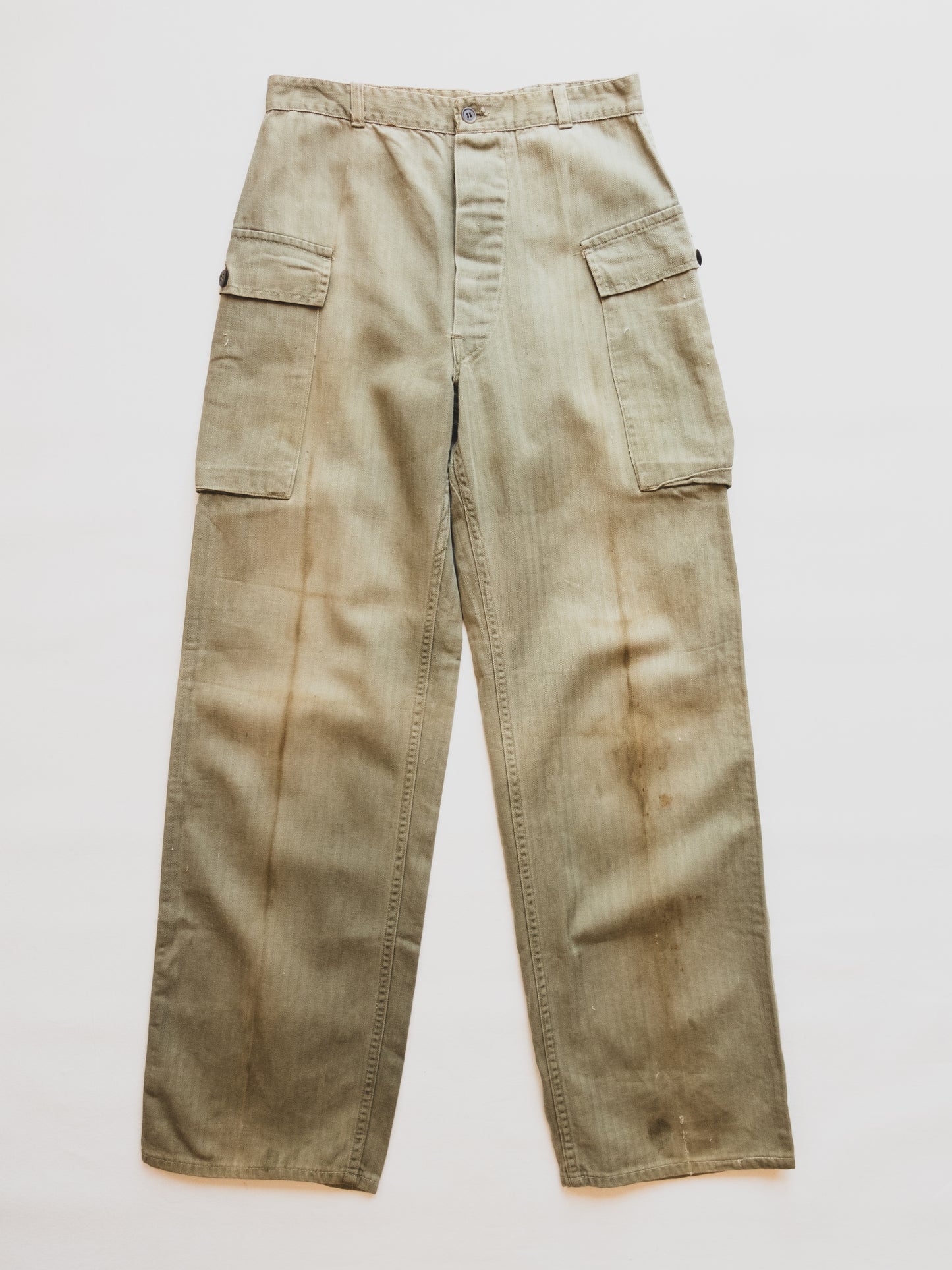 1940's Faded HBT Pants - 29x31