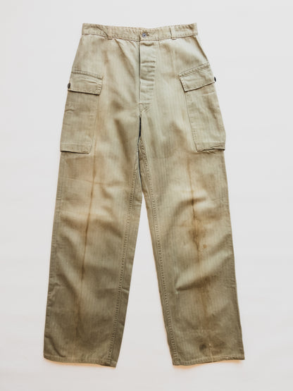 1940's Faded HBT Pants - 29x31