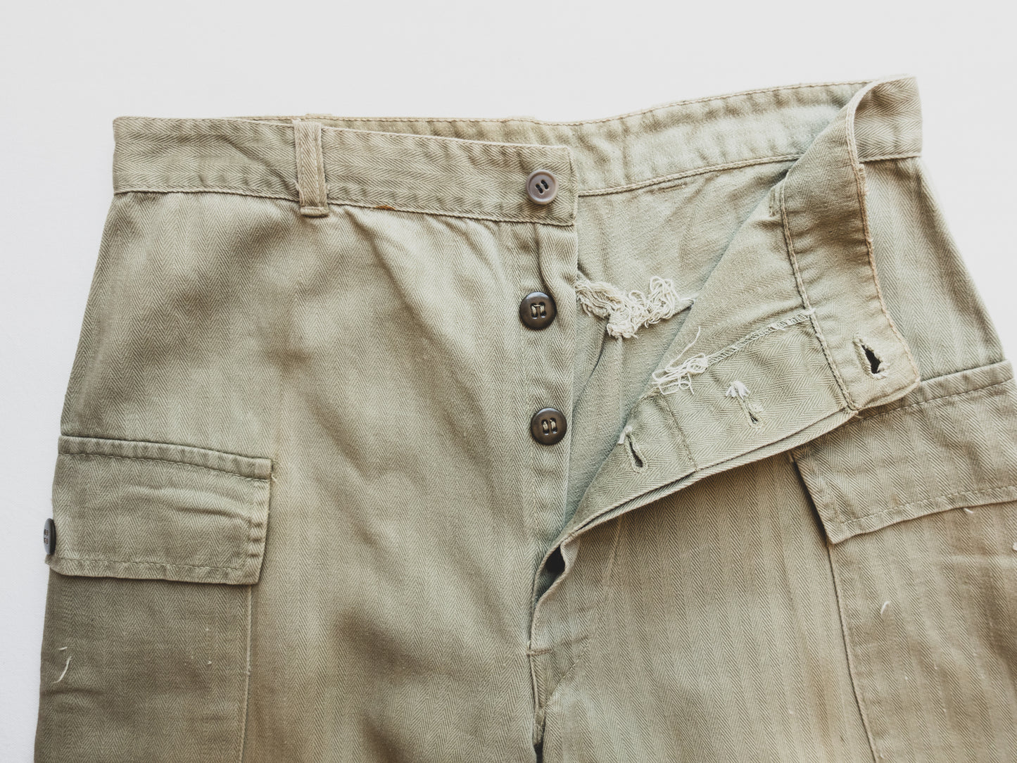 1940's Faded HBT Pants - 29x31