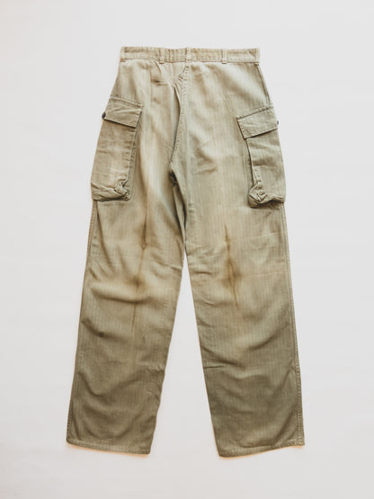 1940's Faded HBT Pants - 29x31