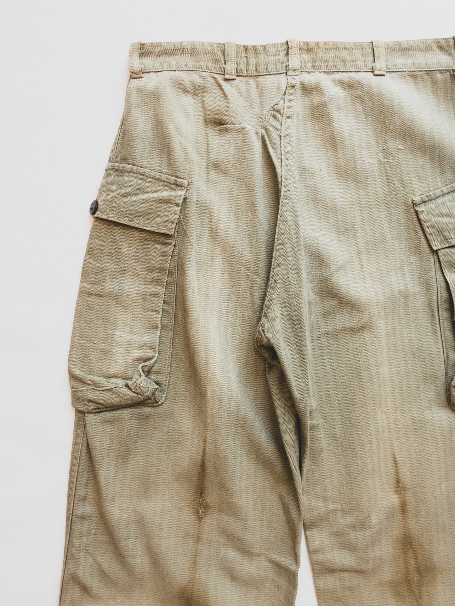 1940's Faded HBT Pants - 29x31