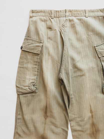 1940's Faded HBT Pants - 29x31