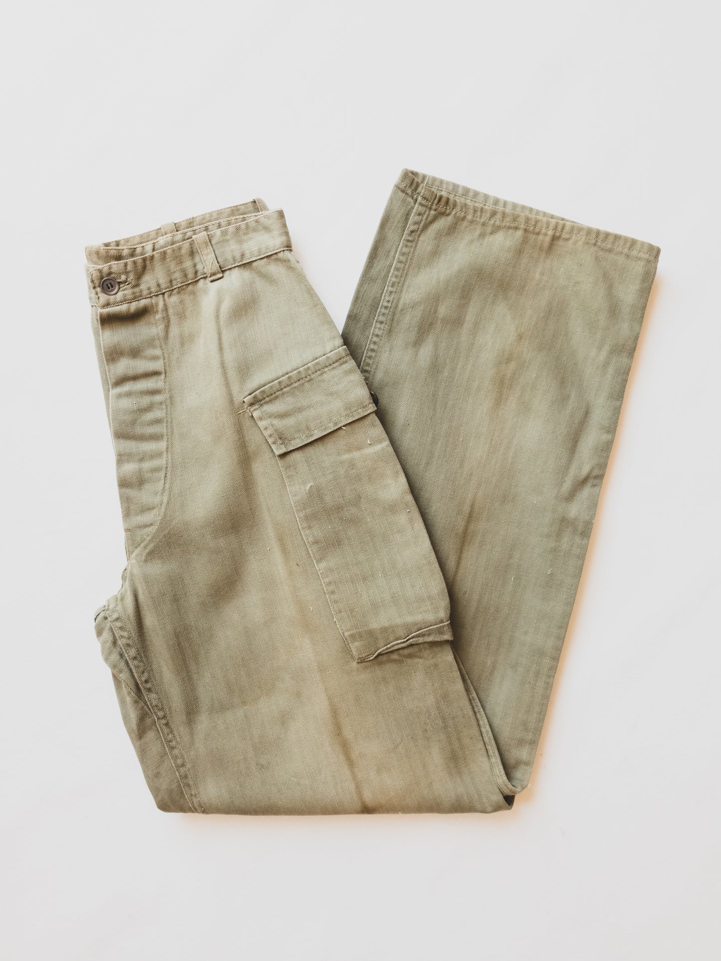 1940's Faded HBT Pants - 29x31