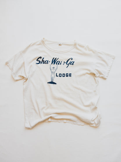 1950's " Sha-wan-ga Lodge " Tee - M
