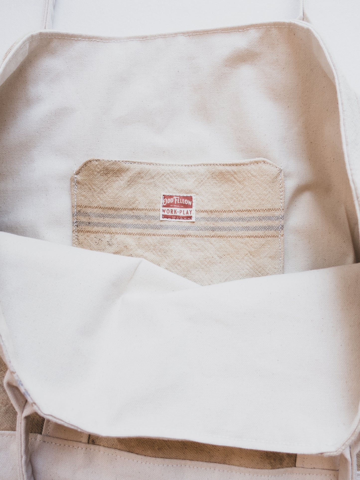 Feed Sack Boat Tote 012