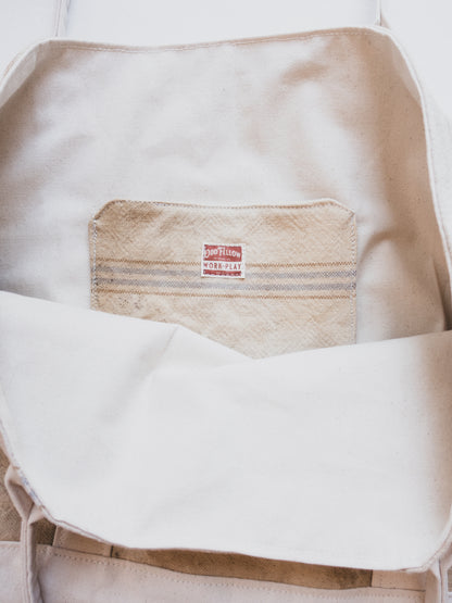 Feed Sack Boat Tote 012
