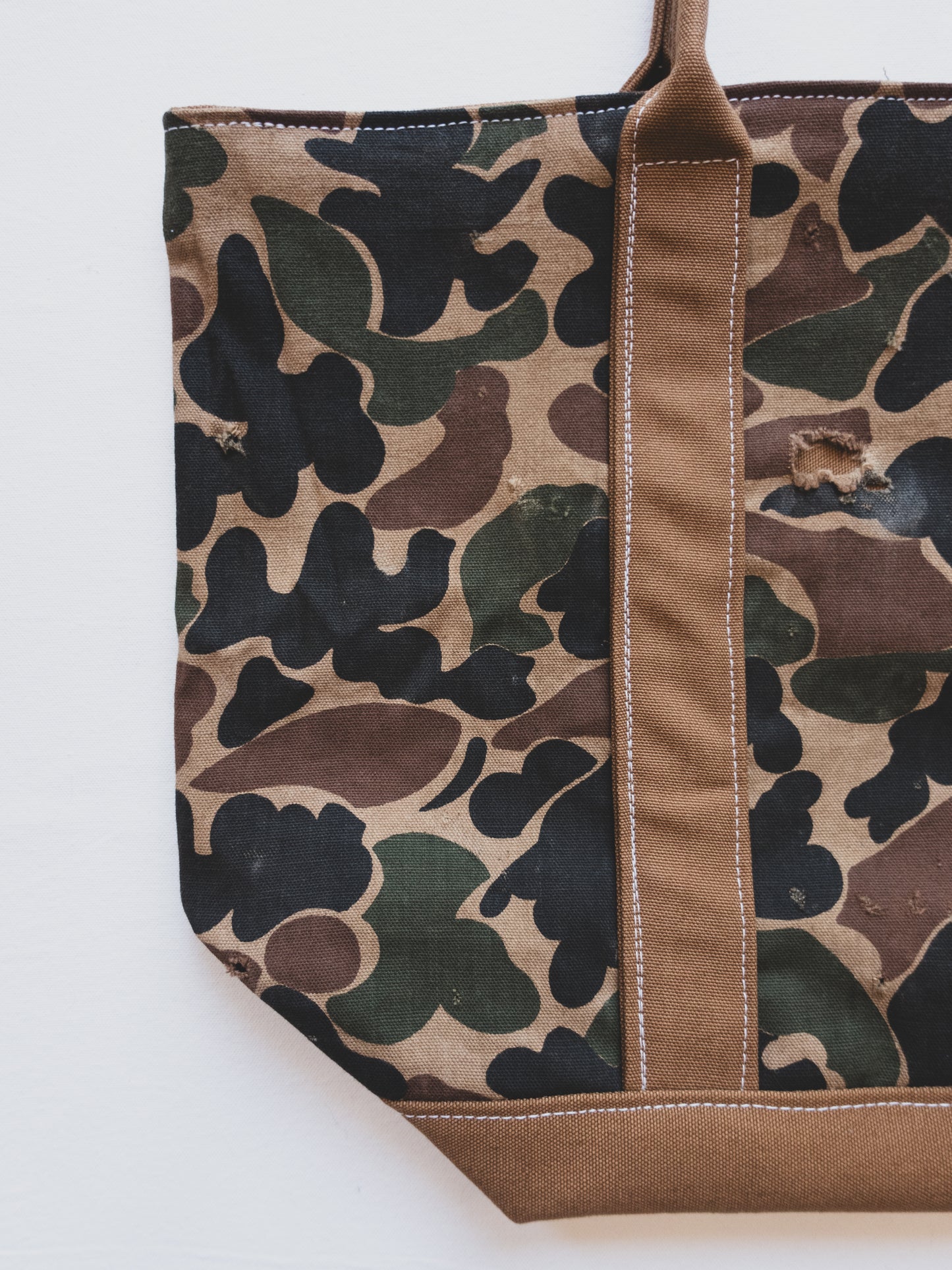 Duck Camo Boat Tote 013