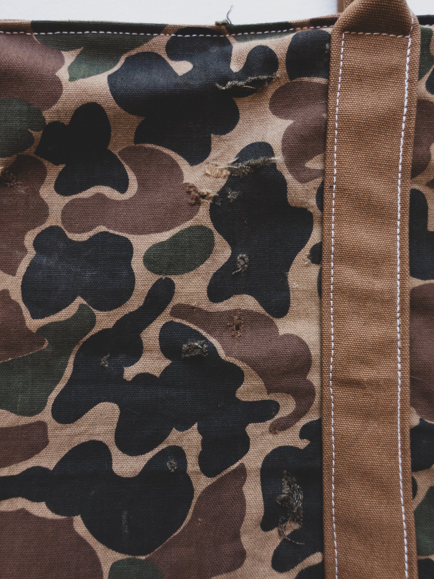 Duck Camo Boat Tote 013