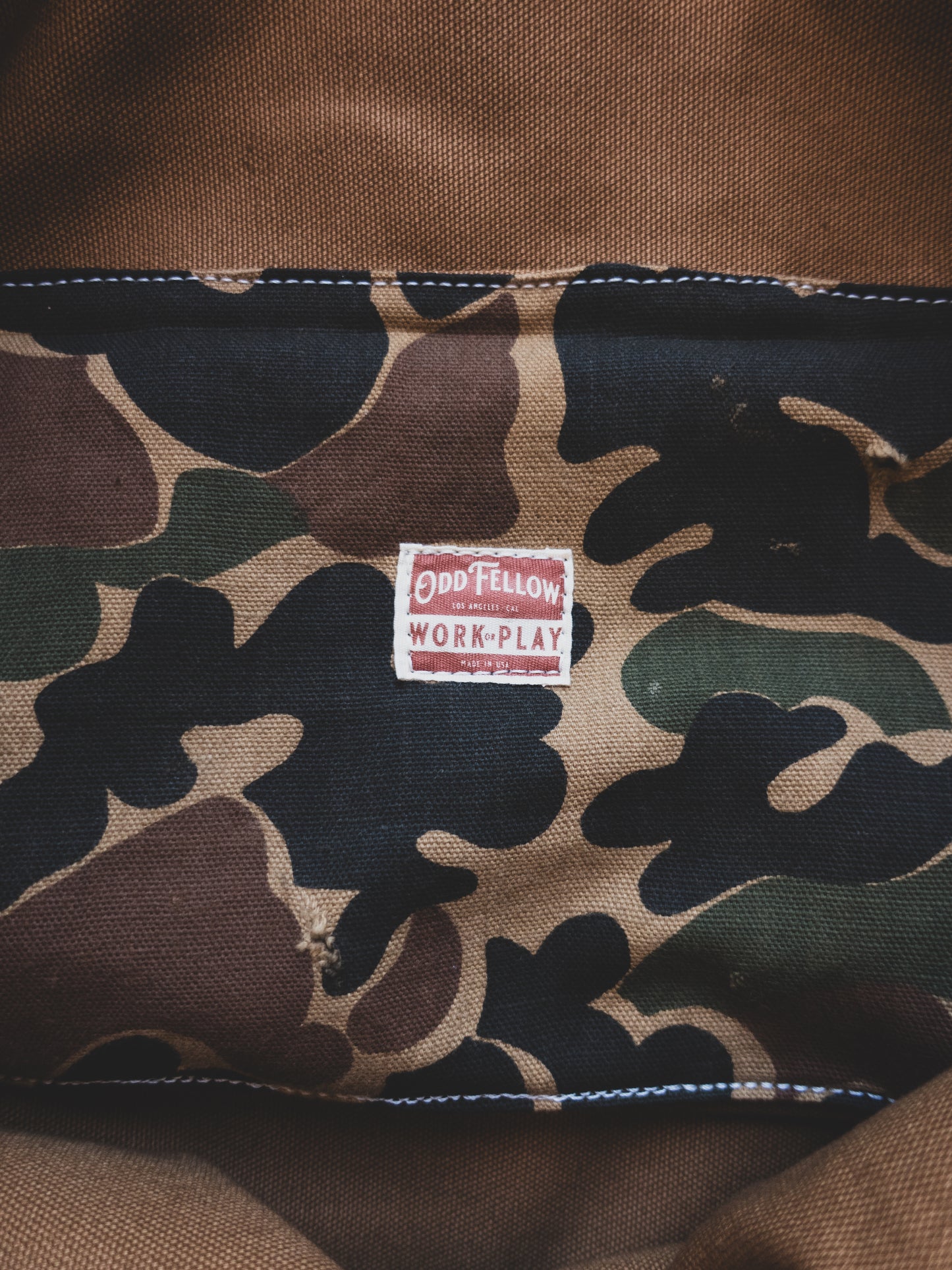 Duck Camo Boat Tote 013