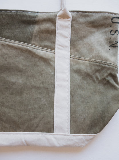 Faded USN Boat Tote 014