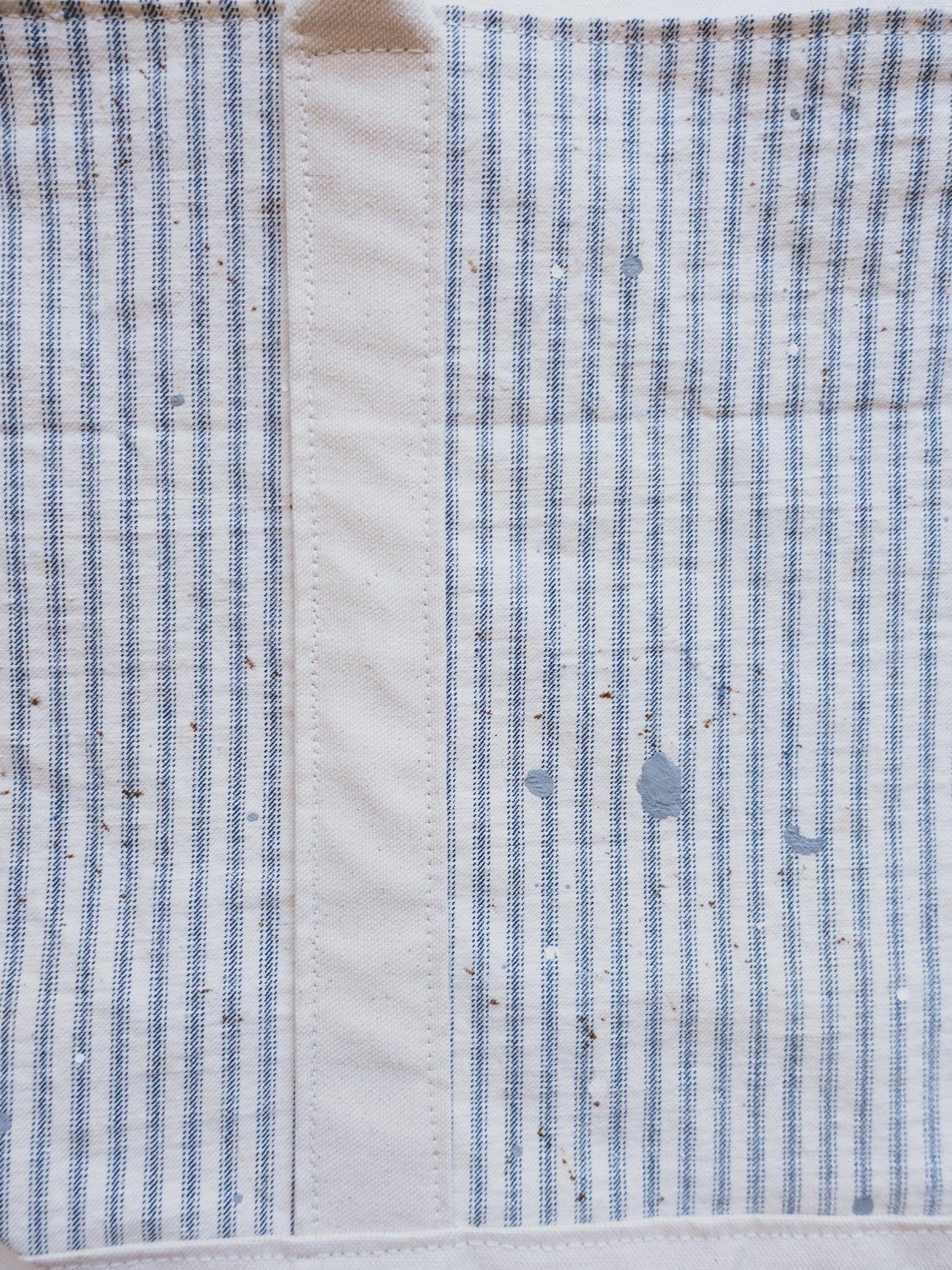 French Ticking Boat Tote 015
