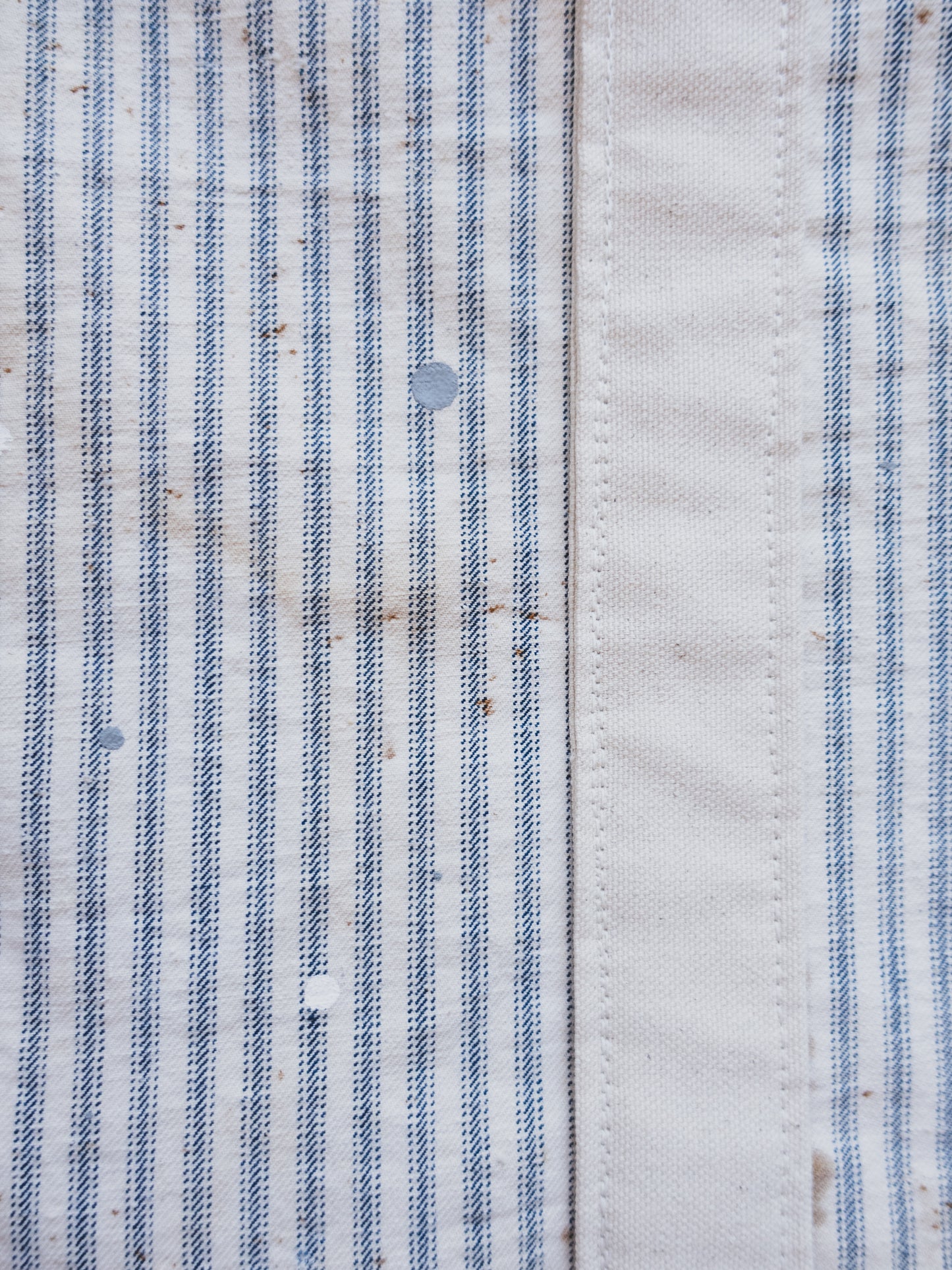 French Ticking Boat Tote 015