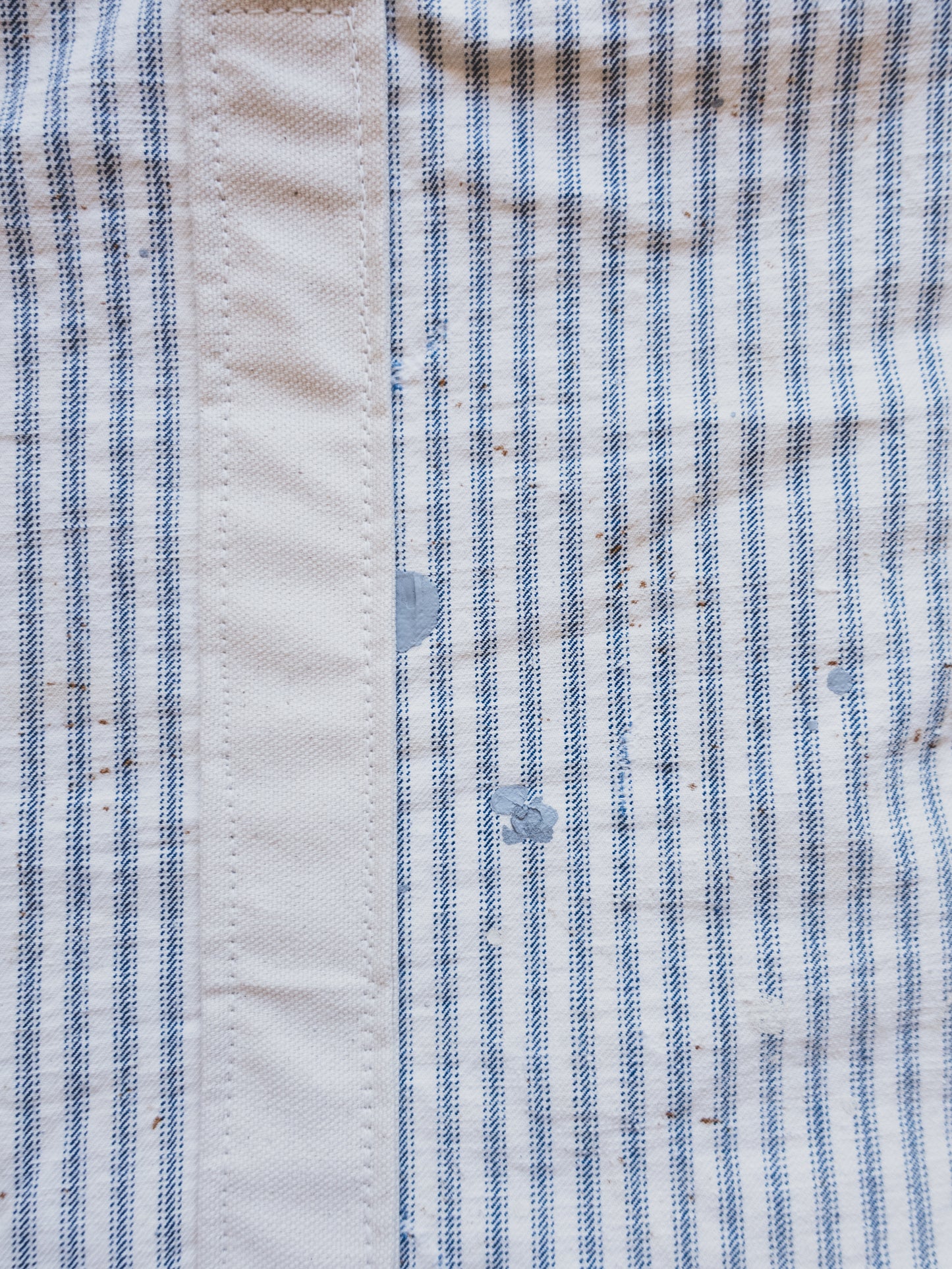 French Ticking Boat Tote 015