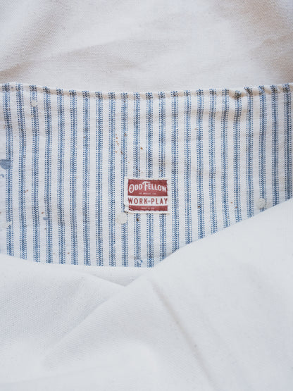 French Ticking Boat Tote 015