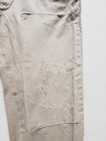 1940's Patched Work Pants - 38x30
