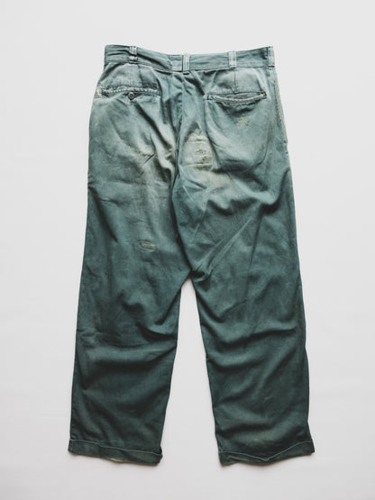 1940's Patched Work Pants - 30x28