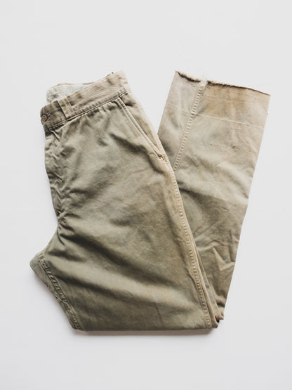 1950's Faded Work Pants - 32x32