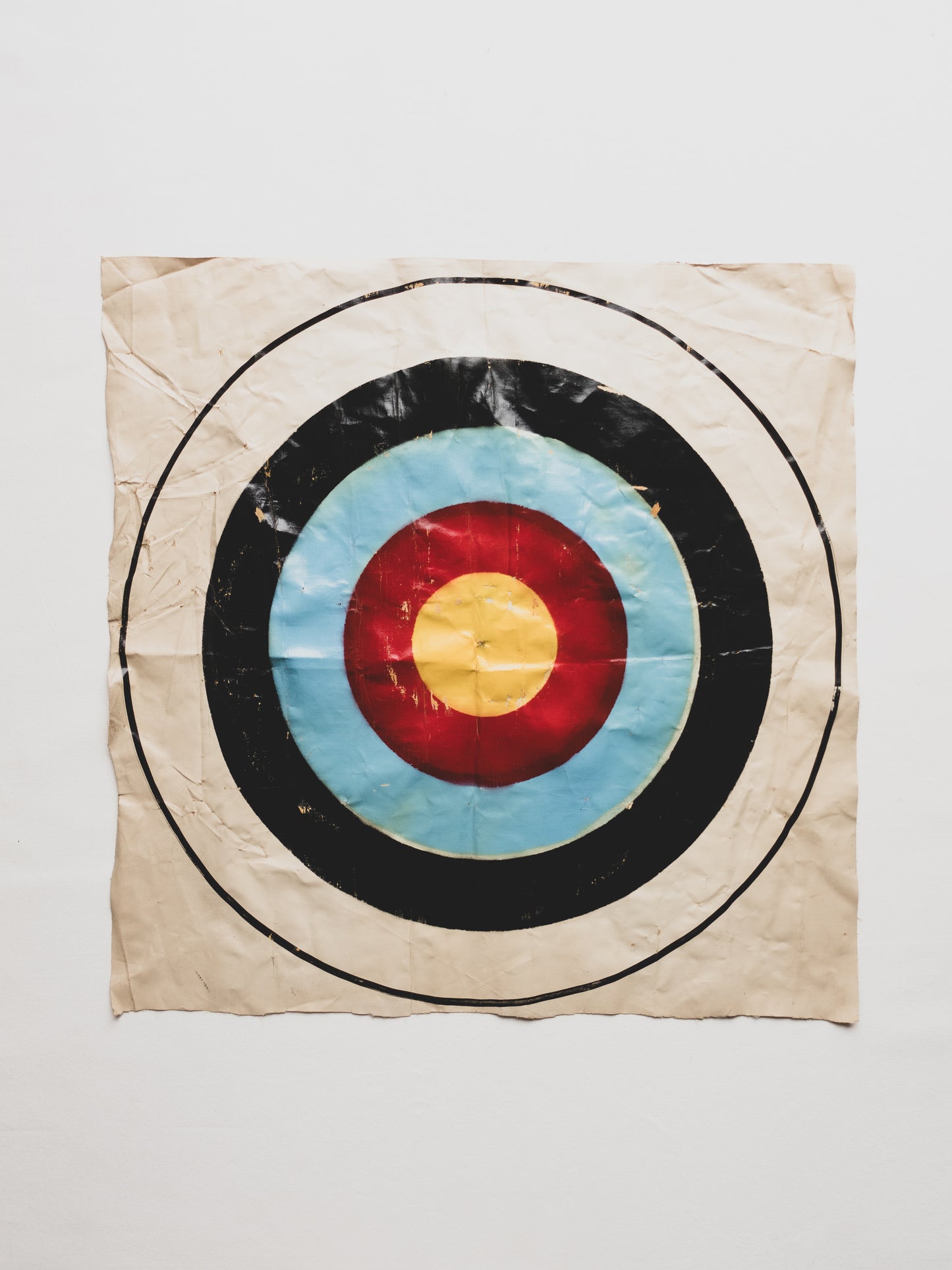 1940's Hand Painted Archery Target