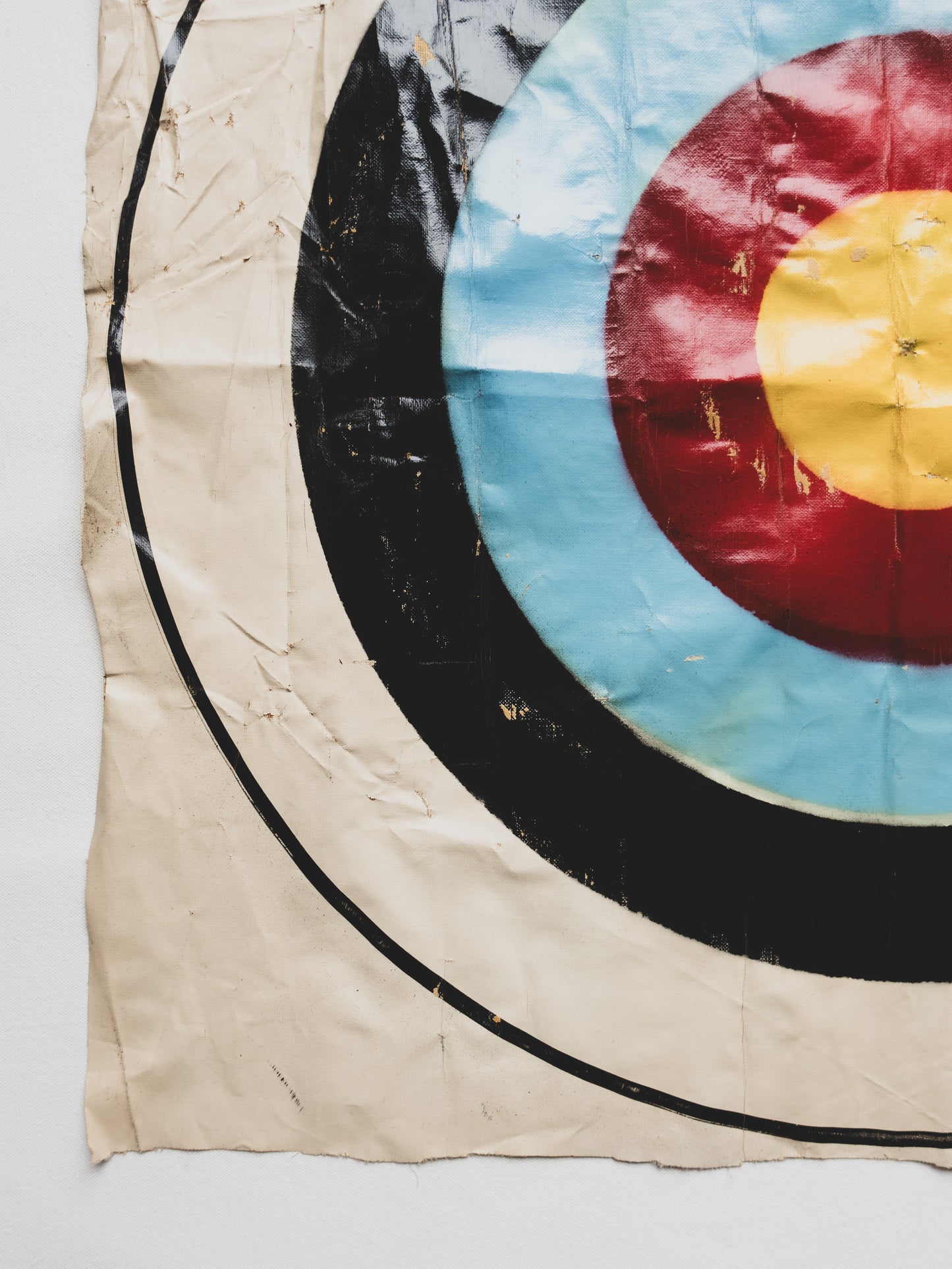 1940's Hand Painted Archery Target