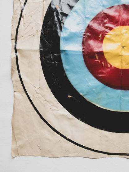 1940's Hand Painted Archery Target
