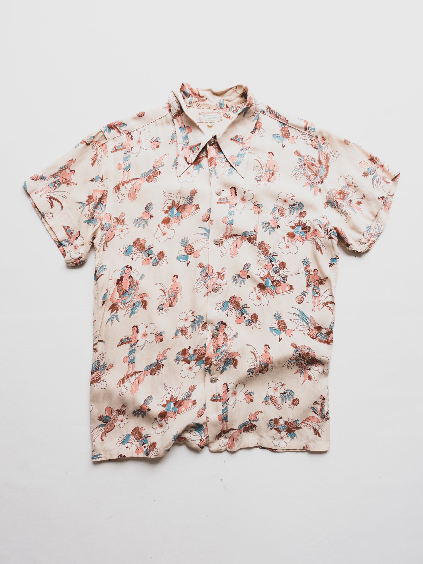 1940's Hawaiian Shirt - S