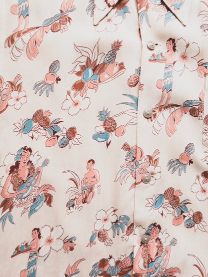 1940's Hawaiian Shirt - S