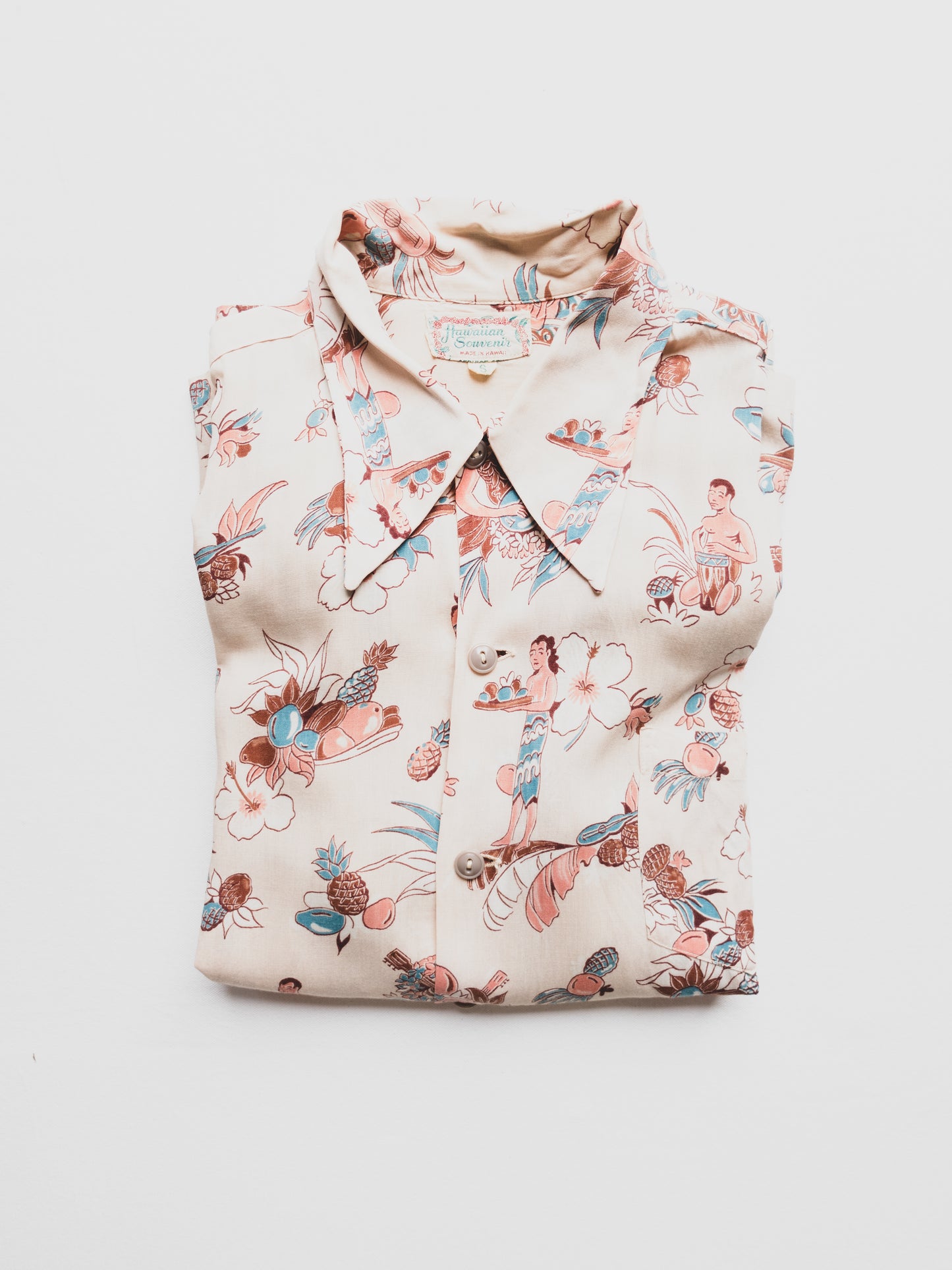 1940's Hawaiian Shirt - S