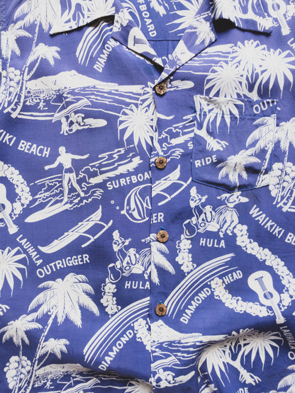 1940's Hawaiian Shirt - S