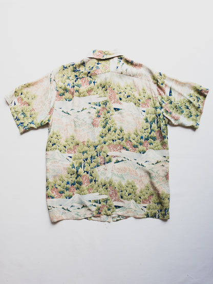 1940's Rare Hawaiian Shirt - L/XL